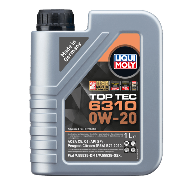 LIQUI MOLY TOP TEC 6310 0W-20 1L