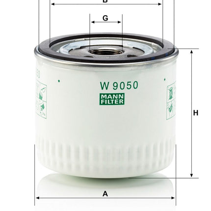 MANN YAĞ FİLTRESİ W9050