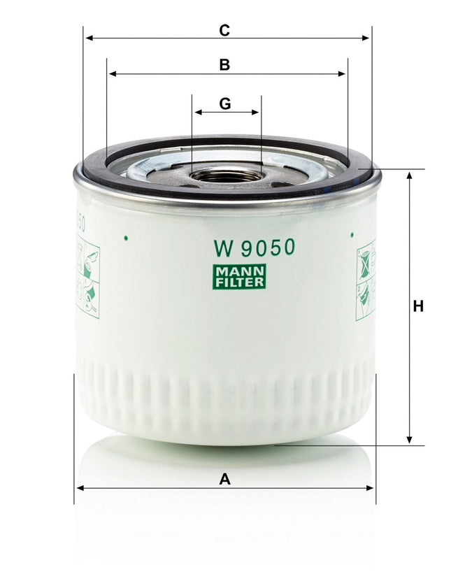 MANN YAĞ FİLTRESİ W9050