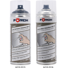 FÖRCH ISIYA DAYANIKLI BOYA GÜMÜŞ HF 650C L230 400ML