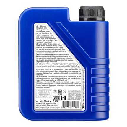 LIQUI MOLY LEICHTLAUF HIGH TECH 5W-40 1L