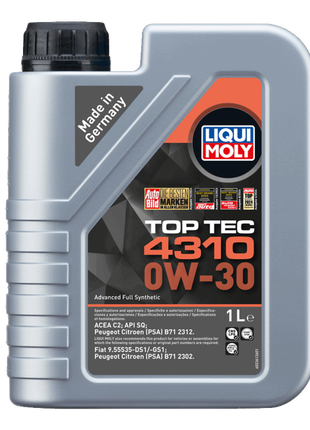 LIQUI MOLY TOP TEC 4310 0W-30 1L