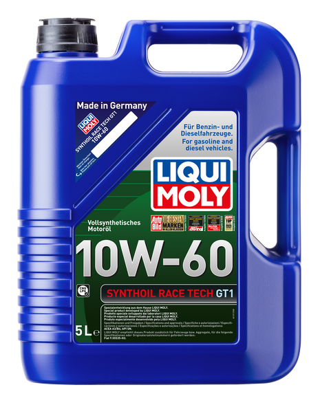 LIQUI MOLY SYNTHOIL RACE TECH GT1 10W-60 5L
