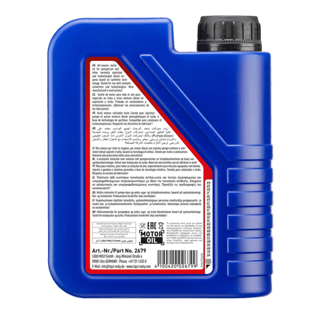LIQUI MOLY DIESEL HIGH TECH 5W-40 1L