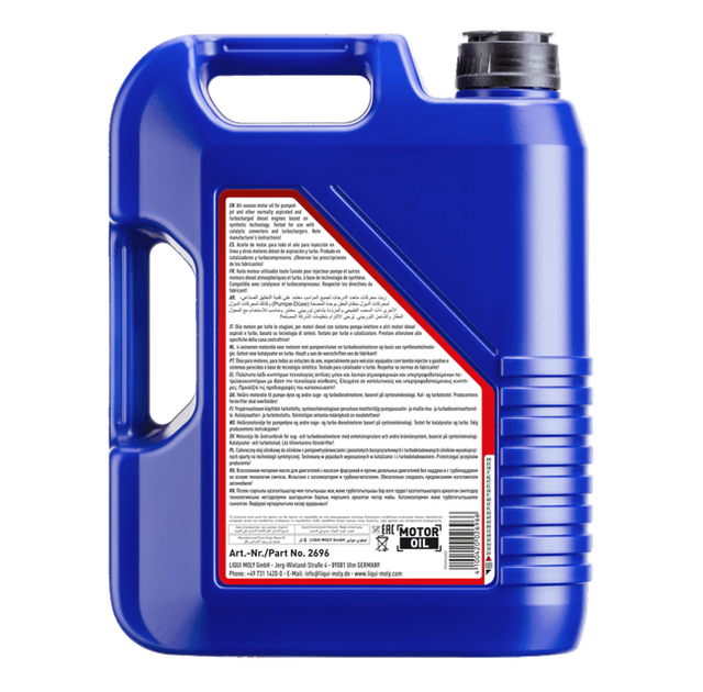 LIQUI MOLY DIESEL HIGH TECH 5W-40 5L