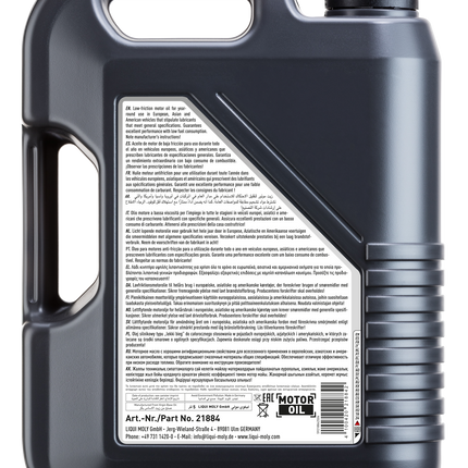 LIQUI MOLY 0W-20 LEİCHTLAUF PERFORMANCE 5L