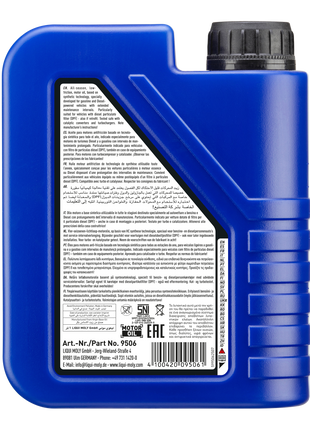 LIQUI MOLY LONGTIME HIGH TECH 5W-30 1L