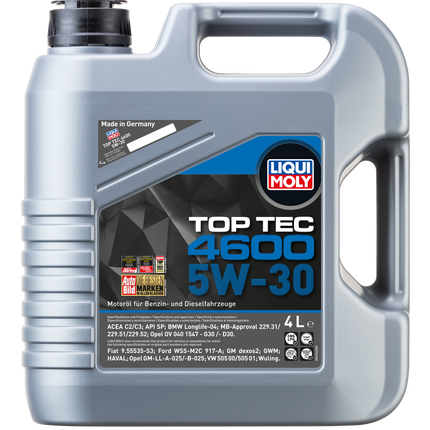 LIQUI MOLY 5W-30 TOP TEC 4600 4L