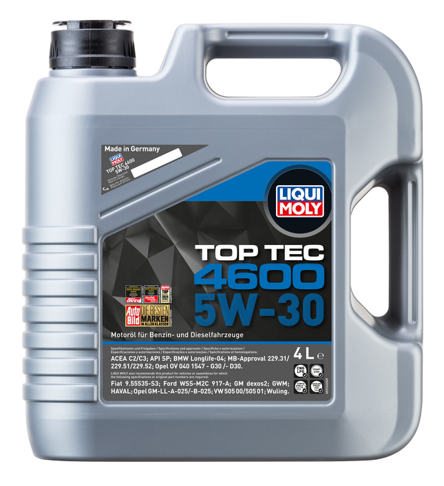 LIQUI MOLY 5W-30 TOP TEC 4600 4L