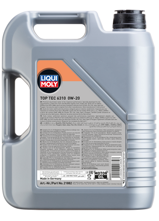 LIQUI MOLY TOP TEC 6310 0W-20 5L