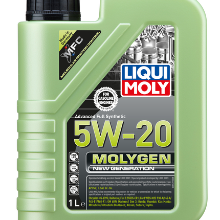 LIQUI MOLY 5W20 MOLYGEN NEW GENERATİON 1L