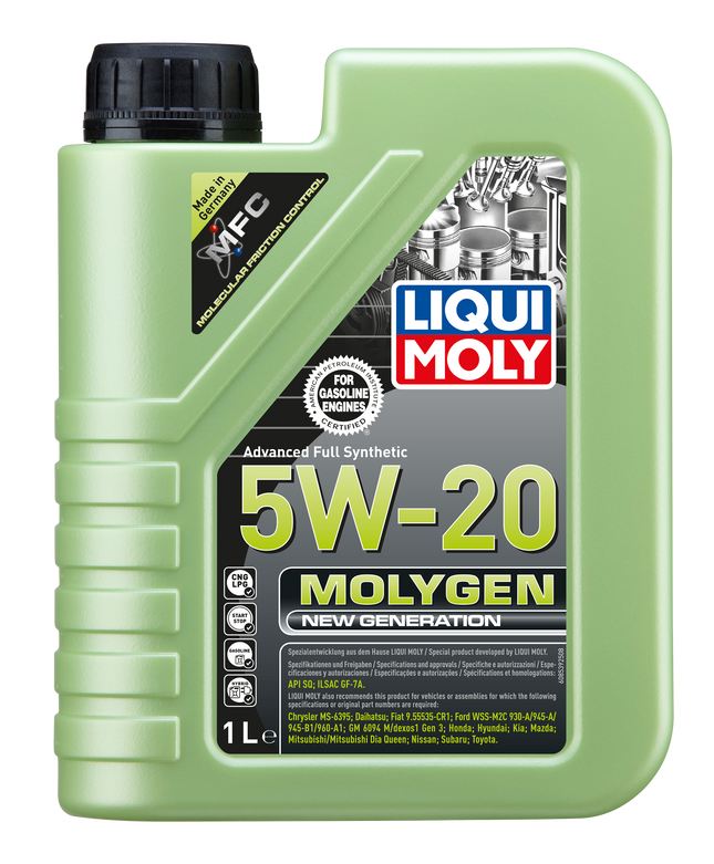 LIQUI MOLY 5W20 MOLYGEN NEW GENERATİON 1L