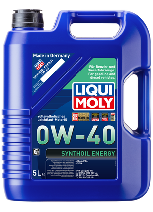 LIQUI MOLY SYNTHOIL ENERGY 0W-40 5L
