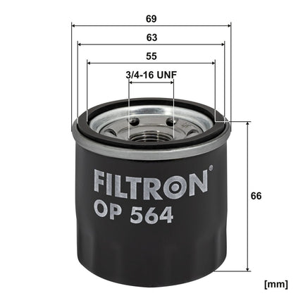 FİLTRON YAĞ FİLTRESİ OP564