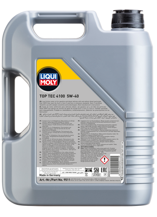 LIQUI MOLY TOP TEC 4100 5W-40 5L