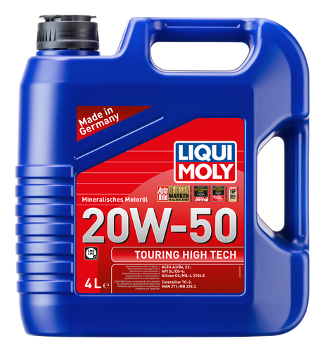 LIQUI MOLY TOURING HIGH TECH 20W-50 4L