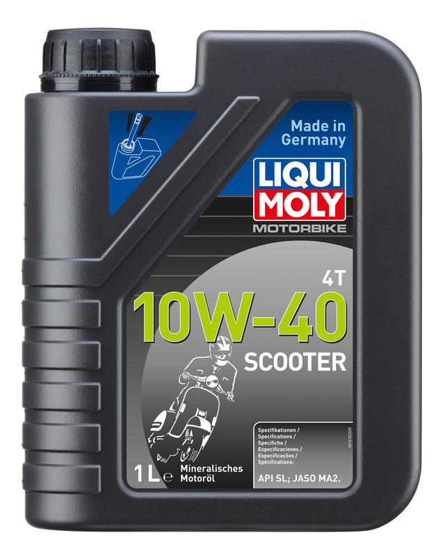 LIQUI MOLY MOTOSİKLET 4T 10W-40 SCOOTER 1L