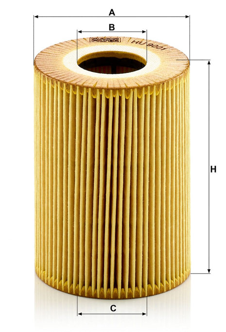 MANN YAĞ FİLTRESİ HU9001X