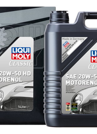 LIQUI MOLY HD CLASSIC MOTOROIL SAE 20W-50 5L