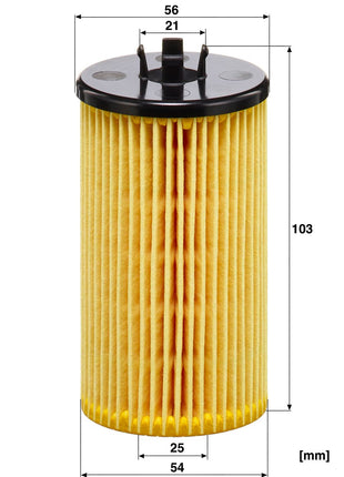 MANN YAĞ FİLTRESİ HU612/2X