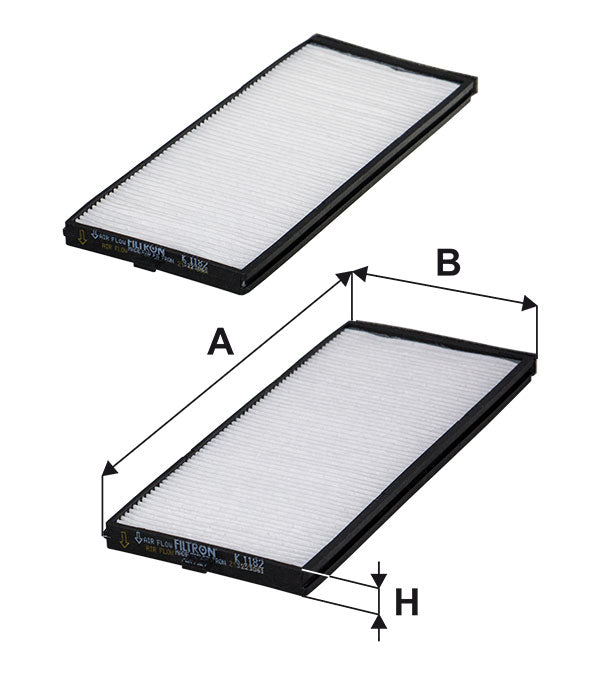 FİLTRON POLEN FİLTRESİ K1182-2x