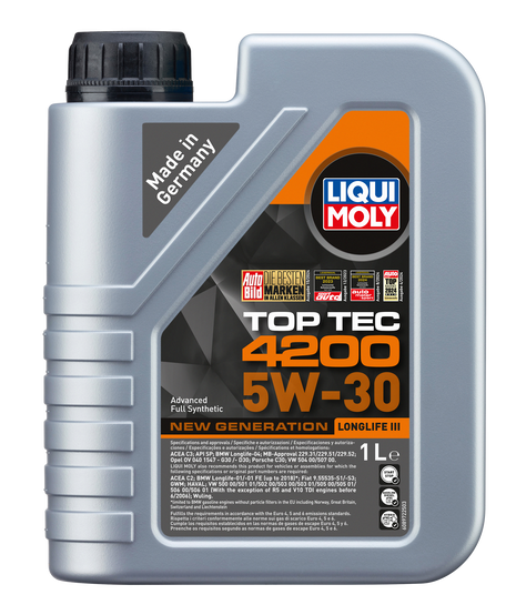 LIQUI MOLY TOP TEC 4200 5W-30 NEW GENERATION 1L