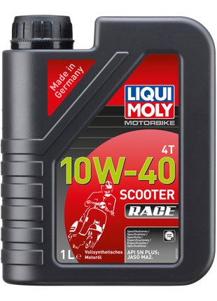 LIQUI MOLY MOTOSİKLET 4T 10W-40 SCOOTER RACE 1L