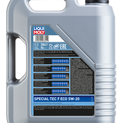 LIQUI MOLY 5W-20 SPECİAL TEC F ECO 5L
