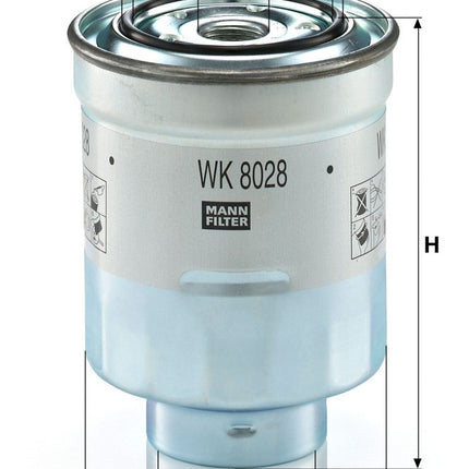 MANN YAKIT FİLTRESİ WK8028z