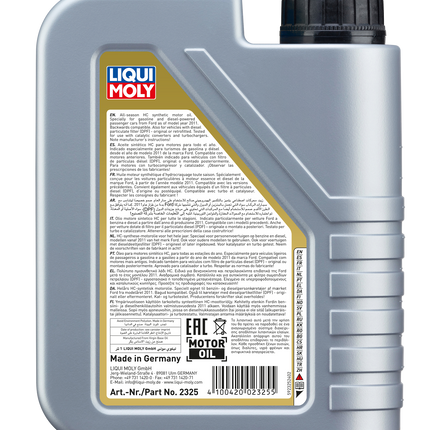 LIQUI MOLY 5W-30 SPECİAL TEC F 1L