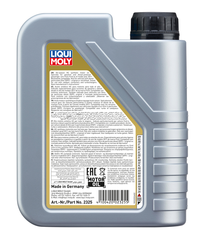 LIQUI MOLY 5W-30 SPECİAL TEC F 1L
