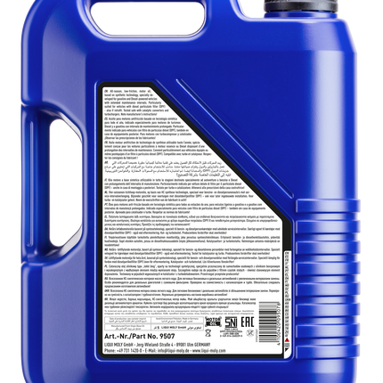 LIQUI MOLY 5W-30 LONGTİME HİGH TECH 5L
