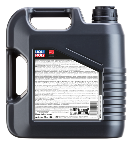LIQUI MOLY MOTOSİKLET 4T 15W-50 STREET 4L