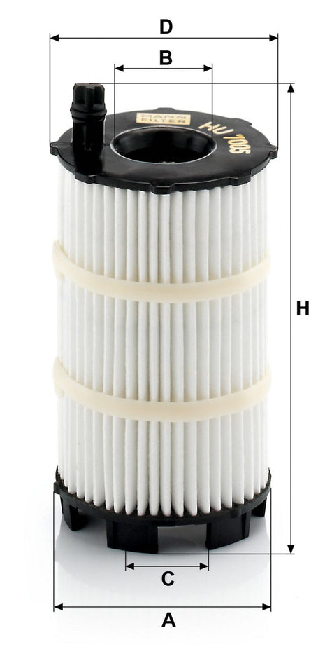 MANN YAĞ FİLTRESİ HU7005X