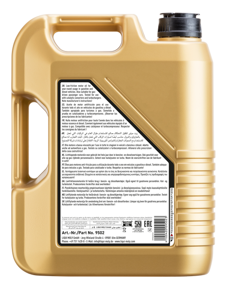 LIQUI MOLY LEICHTLAUF 10W-40 5L