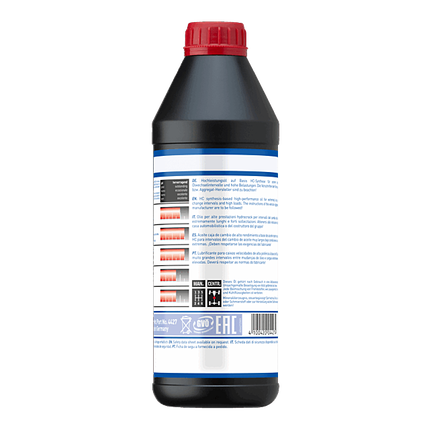 LIQUI MOLY HIGH PERFORMANCE GEAR OIL (GL3+) SAE 75W-80 1L