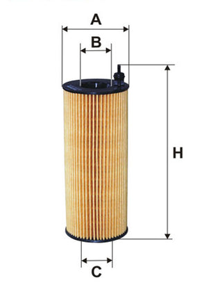 FİLTRON YAĞ FİLTRESİ OE672/2