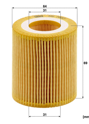 MANN YAĞ FİLTRESİ HU7002Z