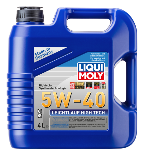LIQUI MOLY LEICHTLAUF HIGH TECH 5W-40 4L