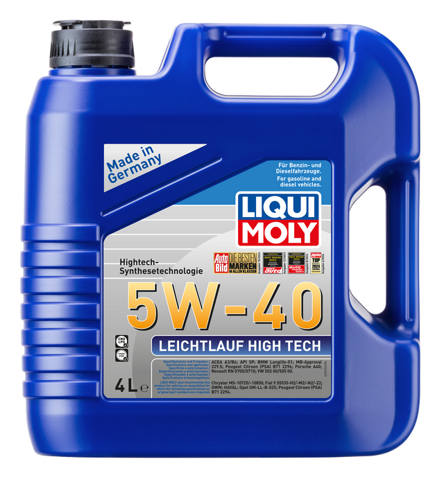 LIQUI MOLY LEICHTLAUF HIGH TECH 5W-40 4L