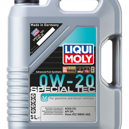 LIQUI MOLY 0W-20 SPECİAL TEC V 5L