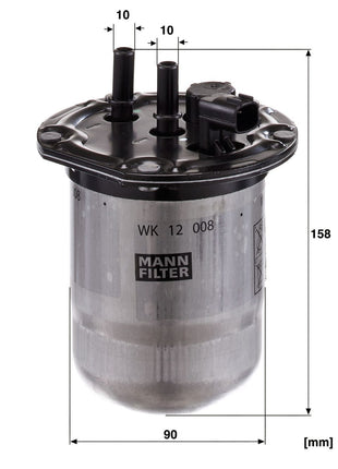MANN YAKIT FİLTRESİ WK12008