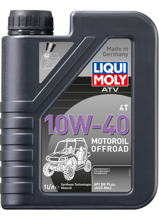 LIQUI MOLY MOTOSİKLET 4T 10W-40 ATV 1L