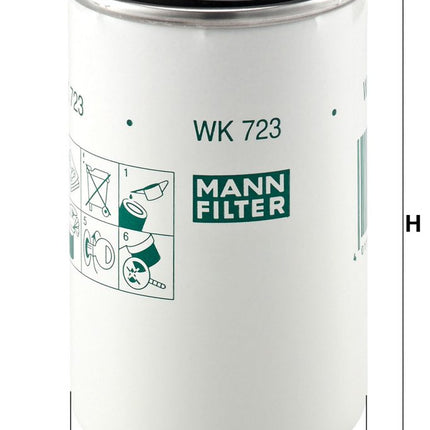 MANN YAKIT FİLTRESİ WK723