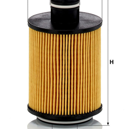 MANN YAĞ FİLTRESİ HU712/11x
