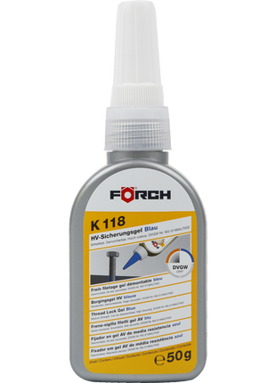 FÖRCH  EMNİYET JELİ MAVİ 50ML K118