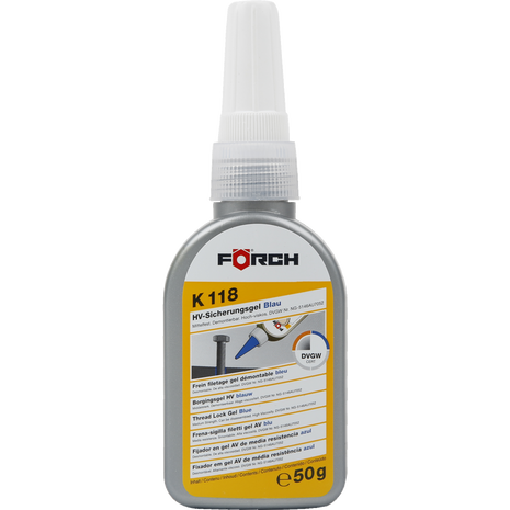 FÖRCH  EMNİYET JELİ MAVİ 50ML K118