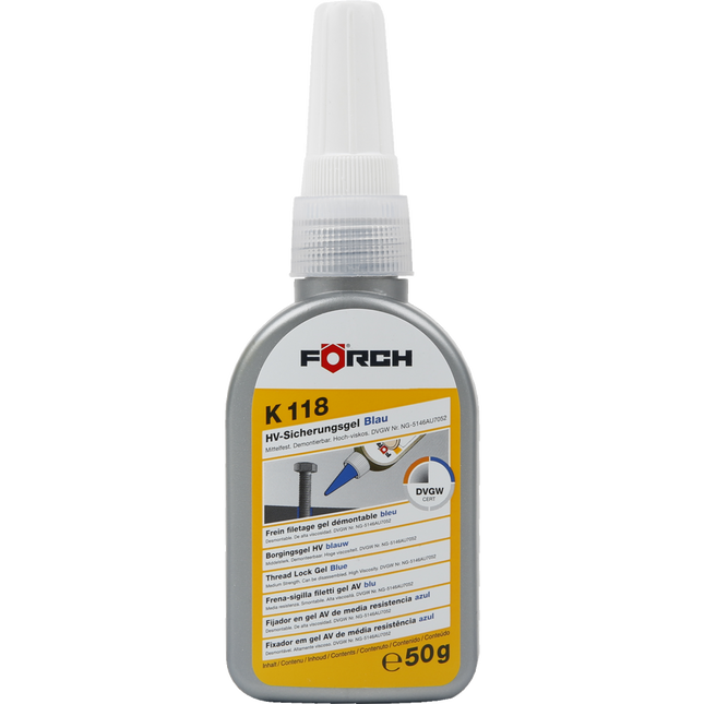 FÖRCH  EMNİYET JELİ MAVİ 50ML K118