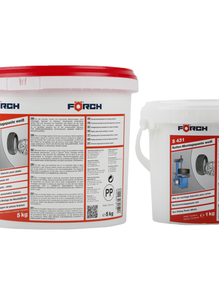 FÖRCH LASTİK MONTAJ PASTASI BEYAZ  S431 5KG