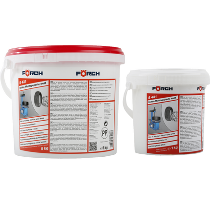 FÖRCH LASTİK MONTAJ PASTASI BEYAZ  S431 5KG
